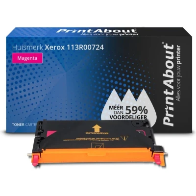 Afbeelding van Huismerk Xerox 113R00724 Toner Magenta