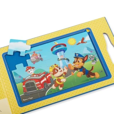 Afbeelding van Melissa &amp; Doug Paw Patrol magnetische puzzels educatief speelgoed leuk cadeau voor jongens of meisjes