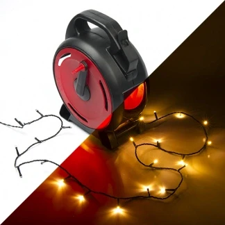 Afbeelding van Kerstverlichting op haspel 23.9 meter Konstsmide (200 LEDs, Binnen/Buiten)