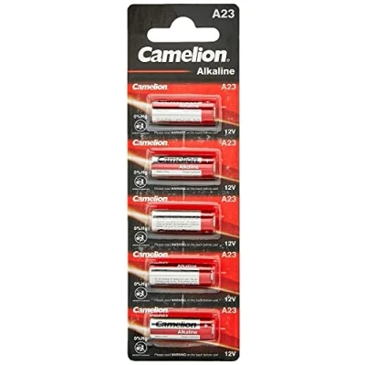 Afbeelding van 5 Stuks (1 blister) Camelion A23 23A 12V L1028F Alkaline batterij