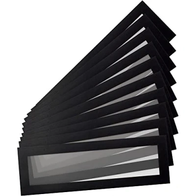 Afbeelding van Tarifold Es 195207 titellijst, magnetisch, A5/A4, 55 x 210 mm, 10 stuks, zwart