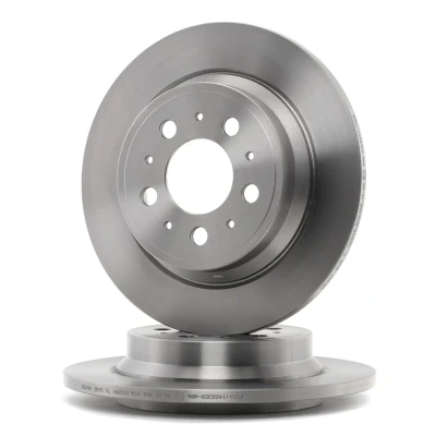Afbeelding van DELPHI BG3515 Remschijf 288 12 5 volledig Geolied Semi finished Zonder wiellager, ABS sensorring VOLVO: V70 2, I, S80 I