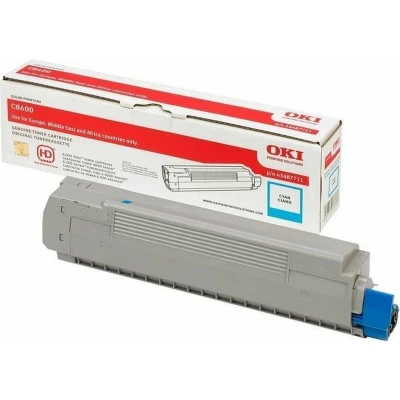 Afbeelding van OKI 43487711 Toner Cyaan