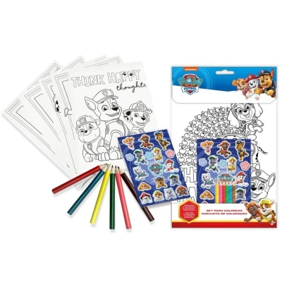 Afbeelding van Paw Patrol Kleurset 8435507847285