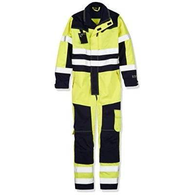 Afbeelding van Blaklader Multinorm overall 6378 1514 High Vis Geel/Marineblauw C60
