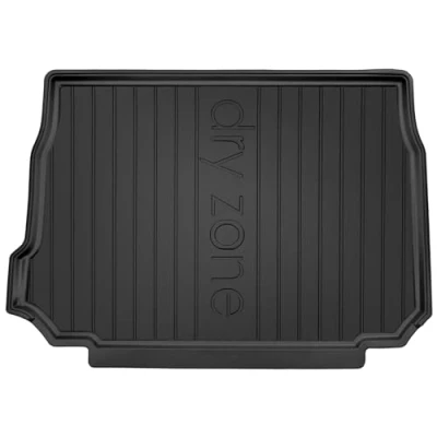 Afbeelding van M MOTOS Kofferbakmat voor Peugeot 2008 I 2013 2019, verbeter je reiscomfort met de zwarte antislipmat Auto DZ, automat alle weersomstandigheden, bescherming tegen vuil