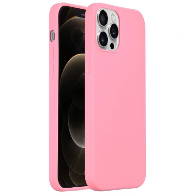 Afbeelding van imoshion Hoesje Geschikt voor iPhone 12 / Pro Color Backcover Bubblegum Pink