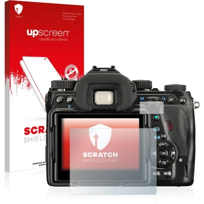 Afbeelding van upscreen Screenprotector voor Pentax K 1 Mark II Folie Beschermfolie transparant