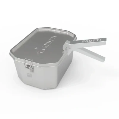 Afbeelding van SKOTTI Braadpan 2,5 Liter Zilver Hulpmiddelen