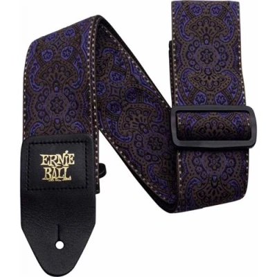 Image de Ernie Ball 4164 Sangle guitare Jacquard Purple paisley