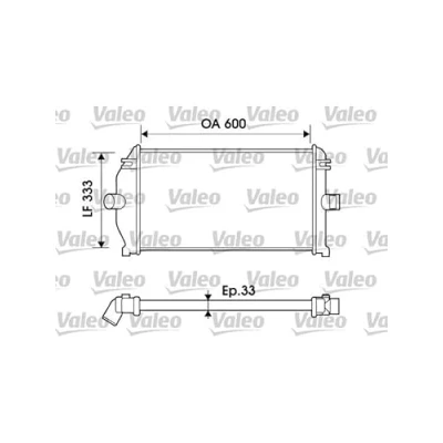 Afbeelding van Valeo Interkoeler 817924