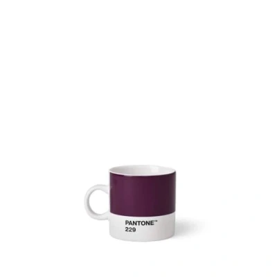 Afbeelding van Pantone Universe Espressobeker Bone China 120 ml Aubergine 229 C
