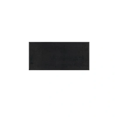 Afbeelding van wash+dry Tapijt, Raven Black 35 x 75 cm, binnen en buiten, wasbaar, zwart
