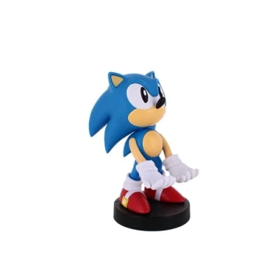 Afbeelding van Cable Guy Classic Sonic telefoonhouder game controller stand met usb oplaadkabel 8 inch