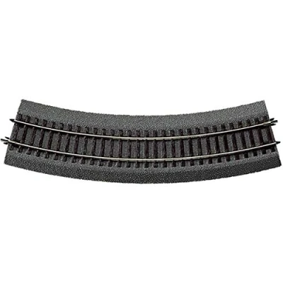 Afbeelding van H0 RocoLine (met ballastbed) 42523 Gebogen rails 6 stuk(s)