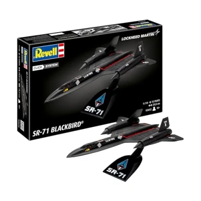 Afbeelding van 1:110 Revell 03652 Lockheed SR 71 Blackbird easy click system Plastic Modelbouwpakket