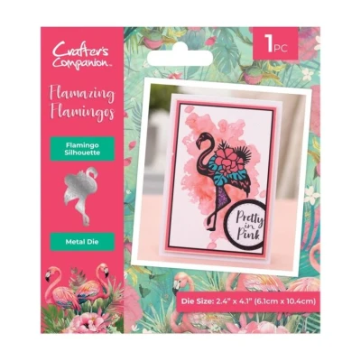 Afbeelding van CC Flamazing Flamingos Snijmal Flamingo Silhouette