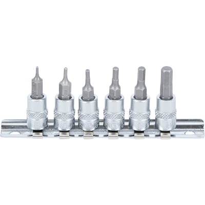 Afbeelding van BGS Dopsleutelbitset 1/4&quot; INBUS 1,5 6 mm delig