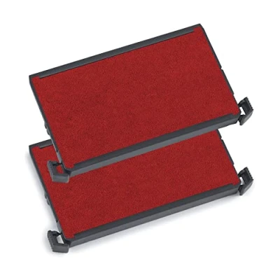 Afbeelding van trodat vervangend stempelkussen 6/4926, rood, dubbelpak