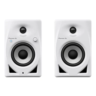 Image de Pioneer Dj Enceintes De Monitoring Bureau Bluetooth 4&quot; Blance (dm 40d w)