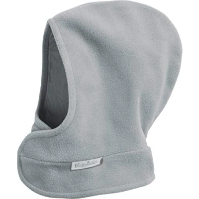 Afbeelding van Playshoes Fleece schoudervulling met klapsluiting, uniseks, kinderen, 1 stuk, grijs.