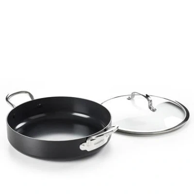 Afbeelding van Greenpan Barcelona Infinity Pro Stoofpan Met Keramische Antikleeflaag Deksel 30cm