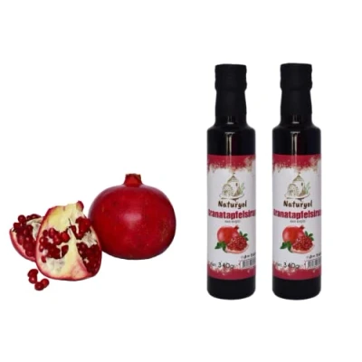 Afbeelding van Permium Originele granaatappelsiroop 340 g. 2 stuks, zonder toevoegingen suiker, 100% veganistisch en natuurlijk, granaatappelsiroop, handgemaakte (2 stuks)