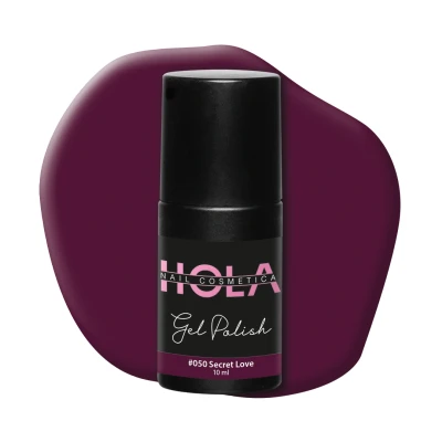 Afbeelding van Gelpolish #050 Secret Love 10ml paars Gelnagellak Hola