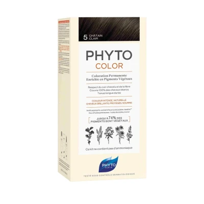 Afbeelding van Phyto Coloration des cheveux Phytocolor permanente 5 Châtain clair