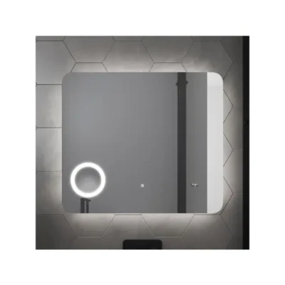 Afbeelding van Aurlane Zilver Shadow Spiegel Led 80X70Cm