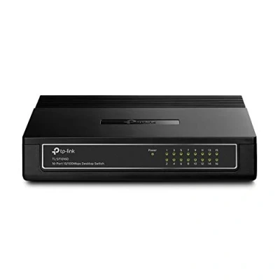 Afbeelding van TP LINK TL SF1016D Netwerk switch 16 poorten 100 MBit/s