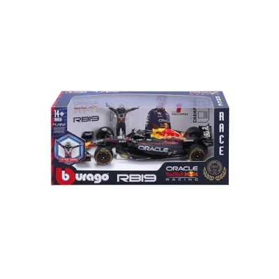 Afbeelding van Bburago Oracle Red Bull Racing RB19 (2023) 1:24 Race met figuur