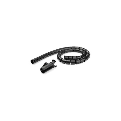 Image de StarTech.com Gaine spirale range câble en noir 15 m Diamètre de 45 mm Avec outil pour insérer les câbles (CMSCOILED3) Kit gaines 1.5