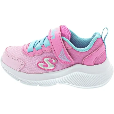 Afbeelding van Skechers Sole Swifters Cutie Walk 303579N PKLB Sneakers voor kinderen, Roze en lichtblauw, 22 EU