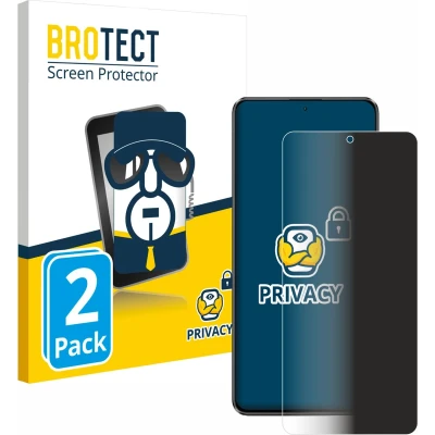 Afbeelding van BROTECT privacy screenprotector voor Xiaomi Poco X6 Folie Beschermfolie Blauwlichtfilter (2 Stuks)