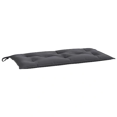 Afbeelding van vidaXL Tuinbankkussen 100x50x7 cm stof antracietkleurig