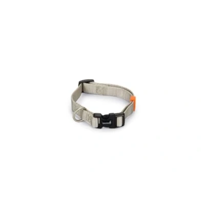 Afbeelding van Honden halsband nylon grijs 15x 26 40