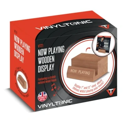 Afbeelding van VinylTonic Now Playing Wooden Display Stand