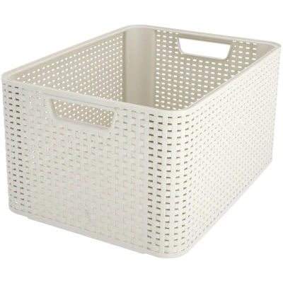 Afbeelding van Curver Style Opbergmand 30L Wit