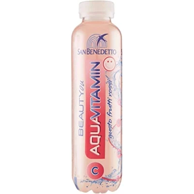 Afbeelding van San Benedetto Aquavitamine BeautYou waterfles met rode vruchten, 40 cl, 24 stuks