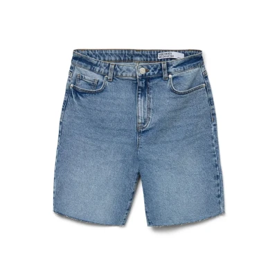 Afbeelding van VERO MODA VMCLEO HR LONG DNM shorts MIX NOOS Dames Bermuda
