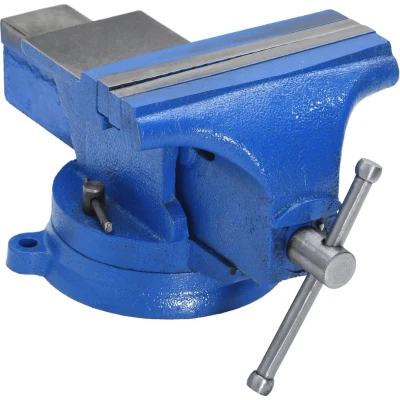 Afbeelding van Bankschroef 100 mm gietijzer blauw