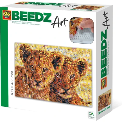 Afbeelding van SES Creative BEEDZ Art Leeuwen welpen
