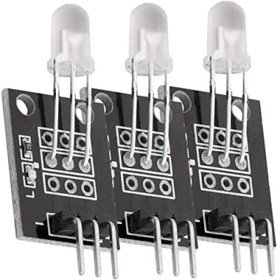 Afbeelding van AZDelivery 3 x KY 011 Bi Color LED Module 5mm compatibel met Arduino Inclusief E Book!