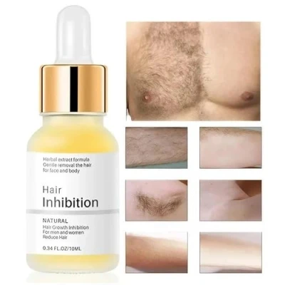 Afbeelding van Anti haargroeiserum, haarremmend serum voor vrouwen en mannen, pijnloos, snel resultaat, bestrijdt ingegroeide haren