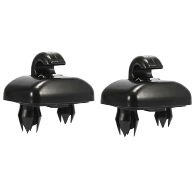 Afbeelding van Zingking 2 stuks autozonneklephaak geschikt voor Au di A1 A3 A4 A5 Q3 Q5 8E0857562 8U0857562A (zwart)