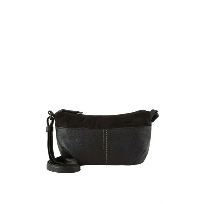 Afbeelding van TOM TAILOR schoudertas Miha Banana Bag Black zwart