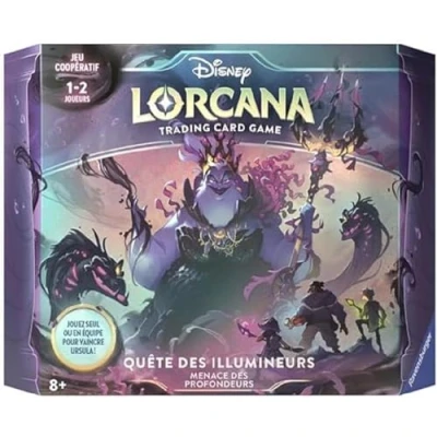 Image de Cartes à collectionner Ravensburger Disney Lorcana TCG Coffret Quête des Illumineurs Menace Profondeurs
