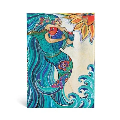 Afbeelding van Notitieboek Paperblanks Ocean Song Midi gelin