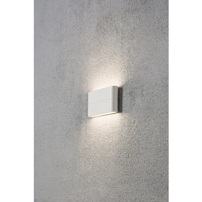 Afbeelding van Konstsmide Chieri Spotlamp Buiten L 2 lichts LED 3000K IP54 Wit
